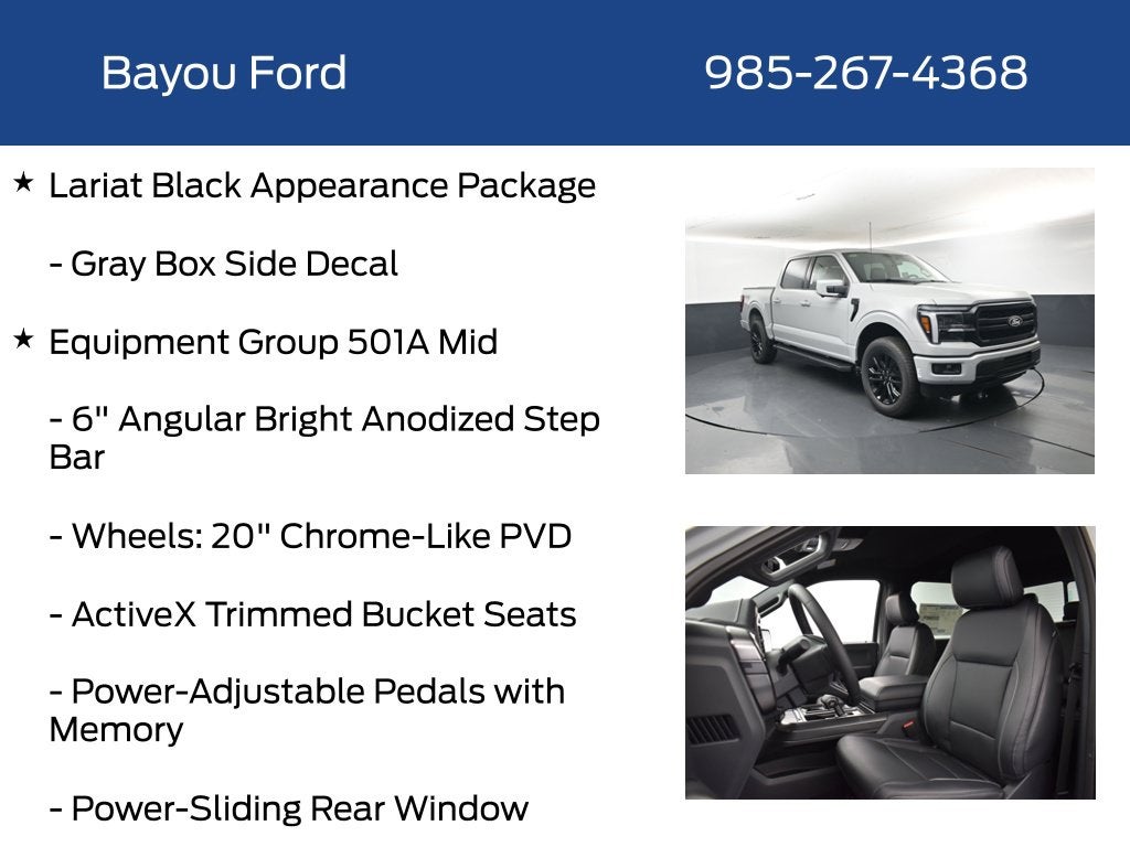 2026 Ford F-150 Lariat 501A