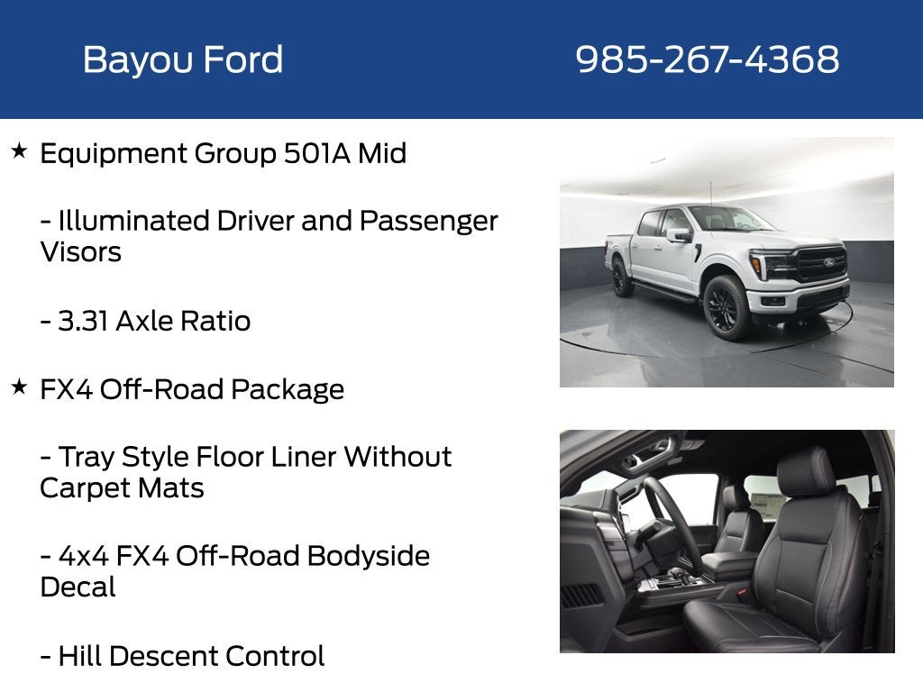 2026 Ford F-150 Lariat 501A