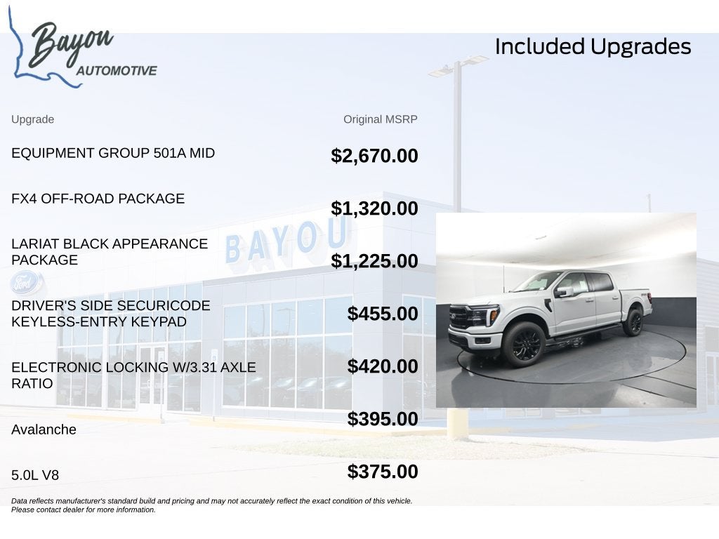 2026 Ford F-150 Lariat 501A