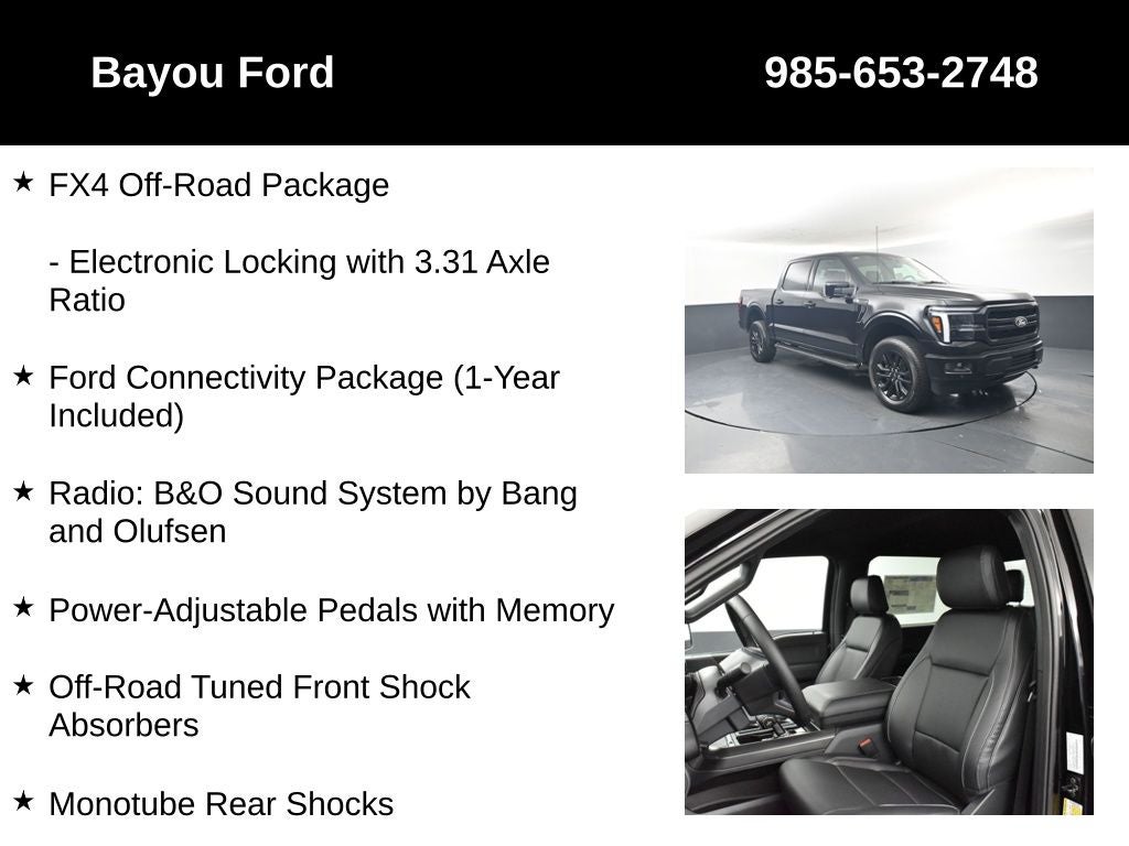 2026 Ford F-150 Lariat 501A