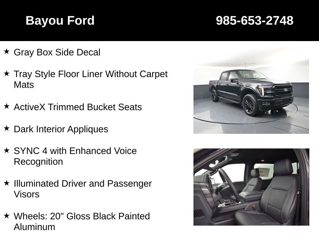 2026 Ford F-150 Lariat 501A