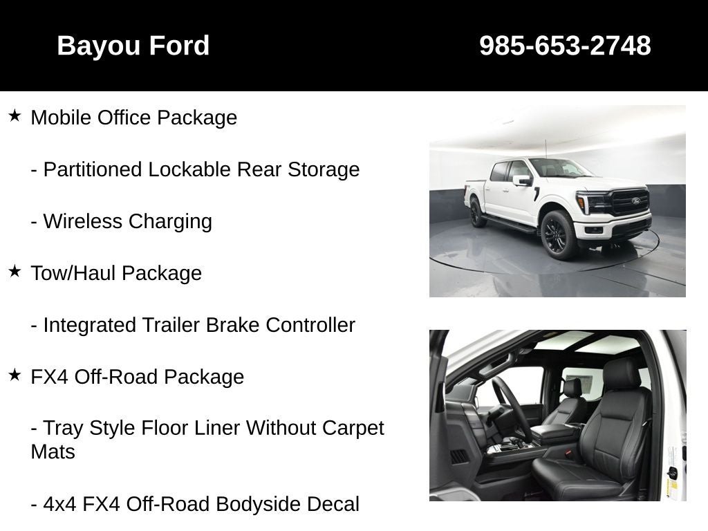 2026 Ford F-150 Lariat 502A