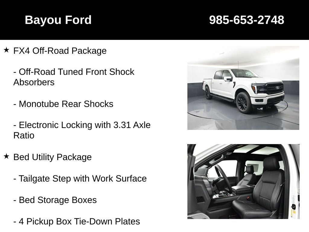 2026 Ford F-150 Lariat 502A