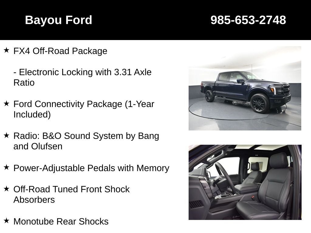 2026 Ford F-150 Lariat 501A