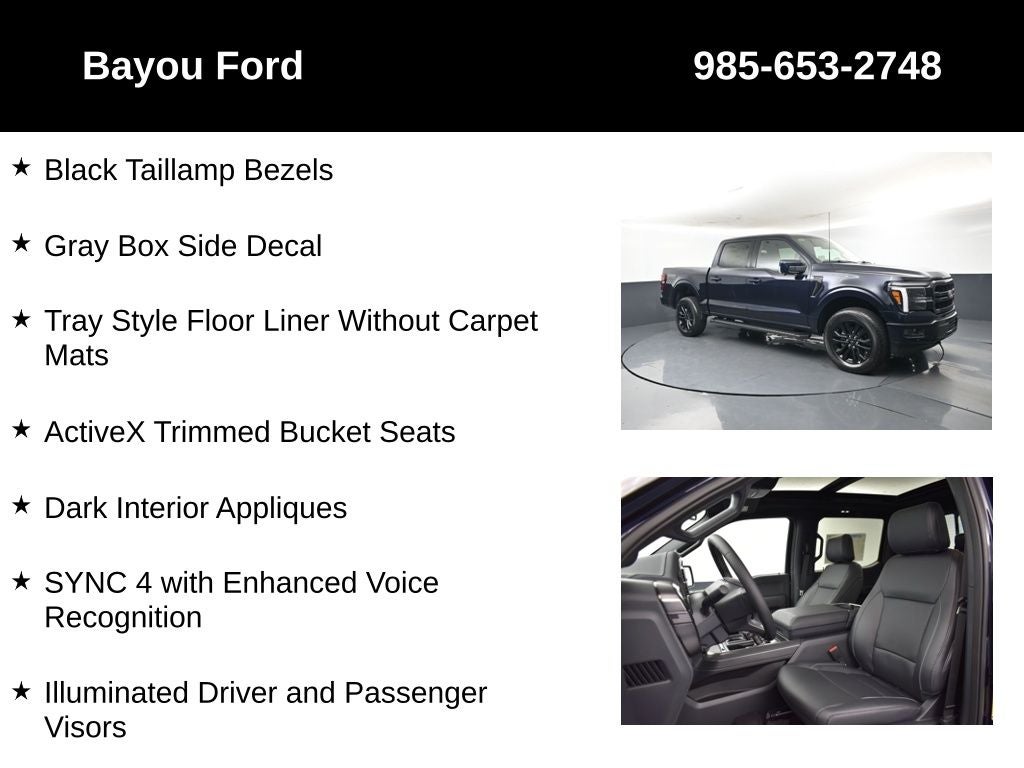 2026 Ford F-150 Lariat 501A