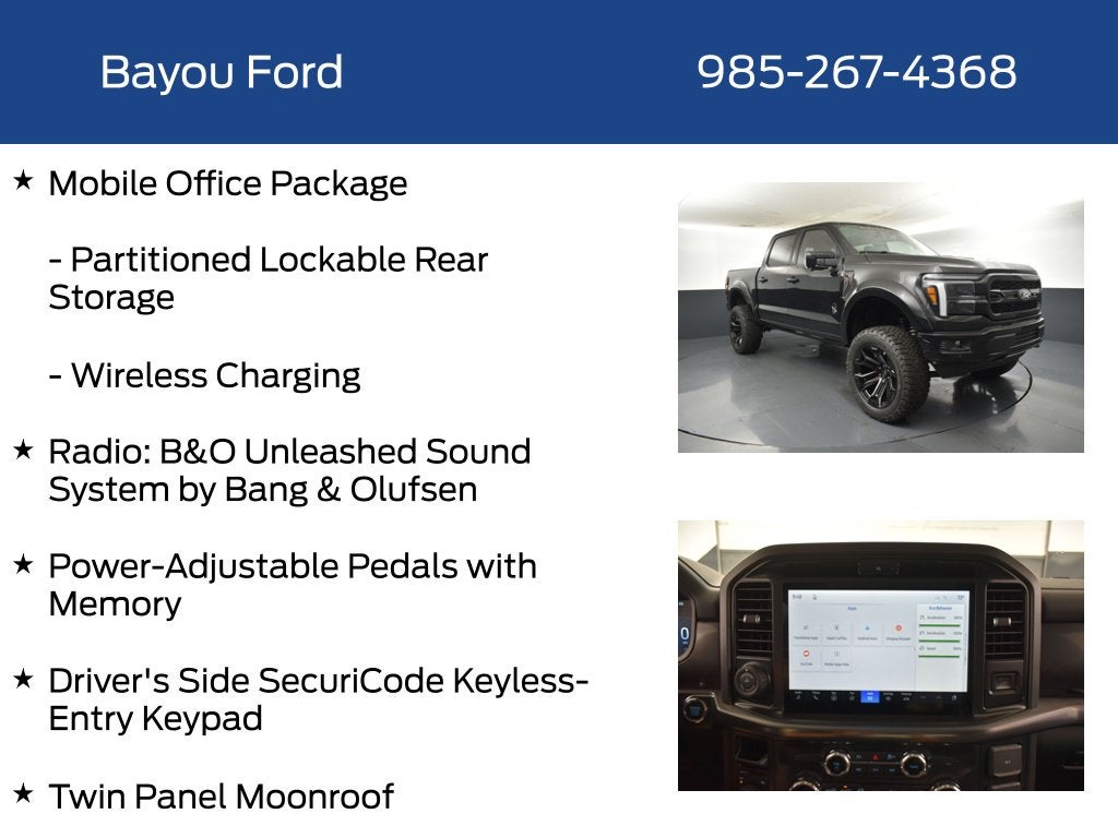 2026 Ford F-150 Lariat Black Widow