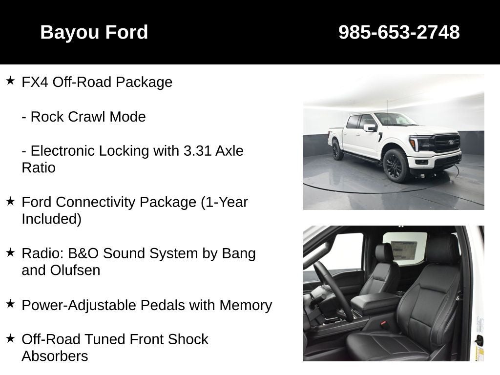 2026 Ford F-150 Lariat 501A