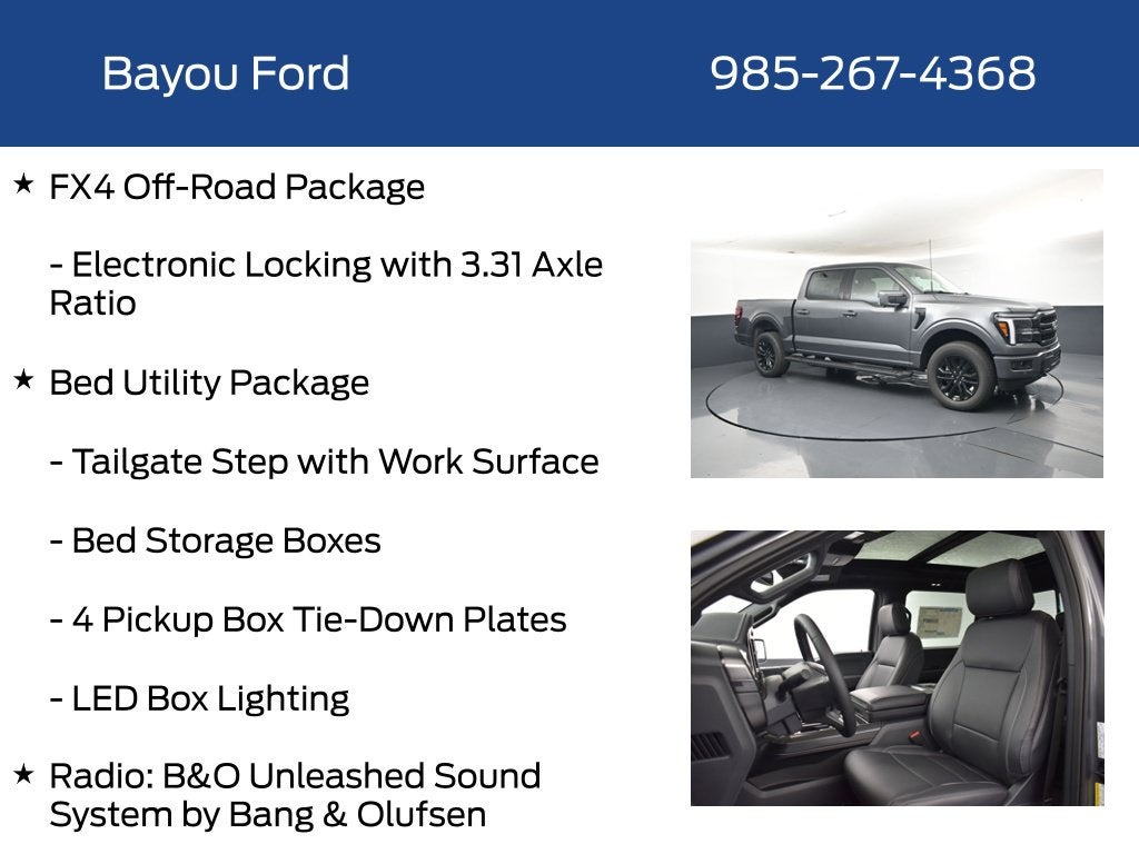 2026 Ford F-150 Lariat 502A