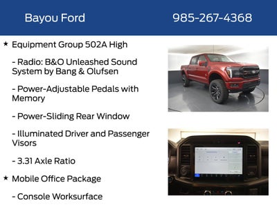 2026 Ford F-150 Lariat Black Widow