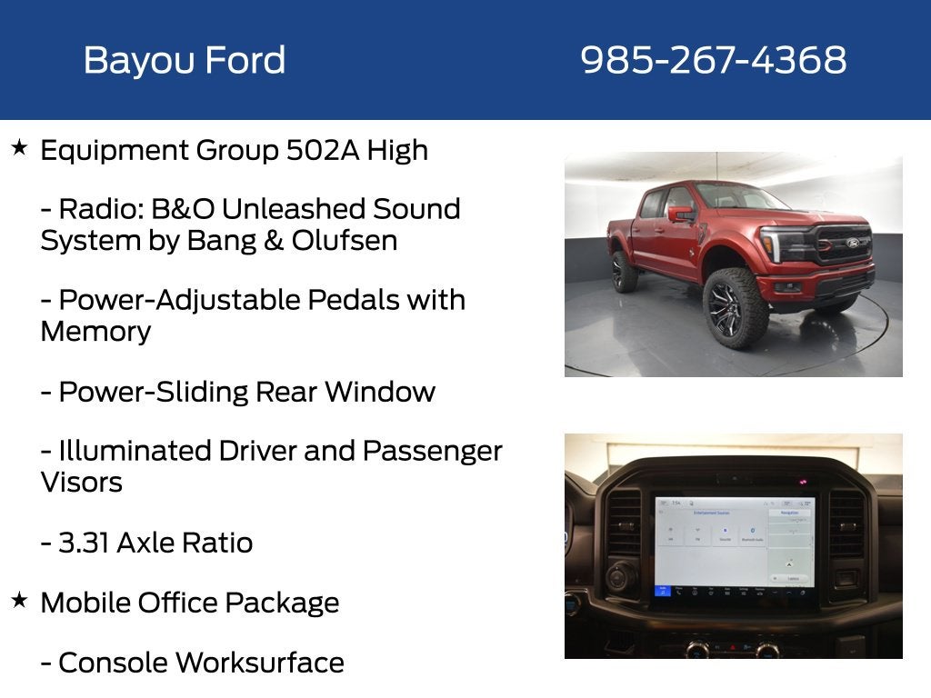 2026 Ford F-150 Lariat Black Widow