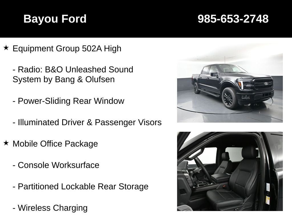 2025 Ford F-150 Lariat 502A