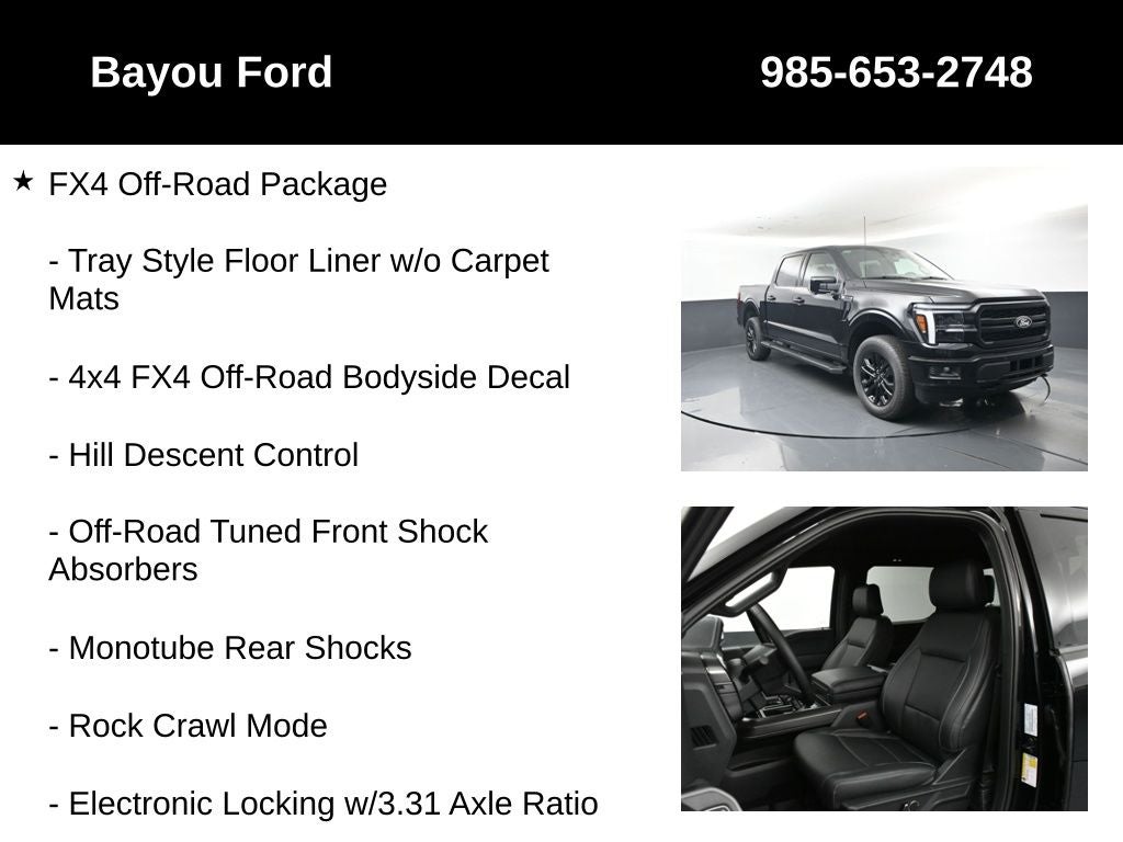 2025 Ford F-150 Lariat 502A