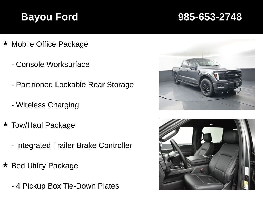 2025 Ford F-150 Lariat 501A