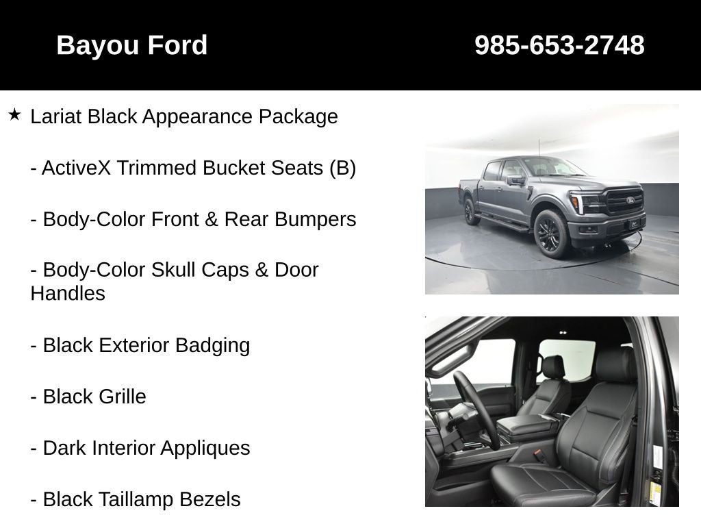 2025 Ford F-150 Lariat 501A