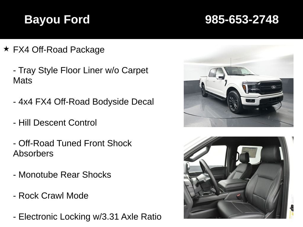 2025 Ford F-150 Lariat 501A