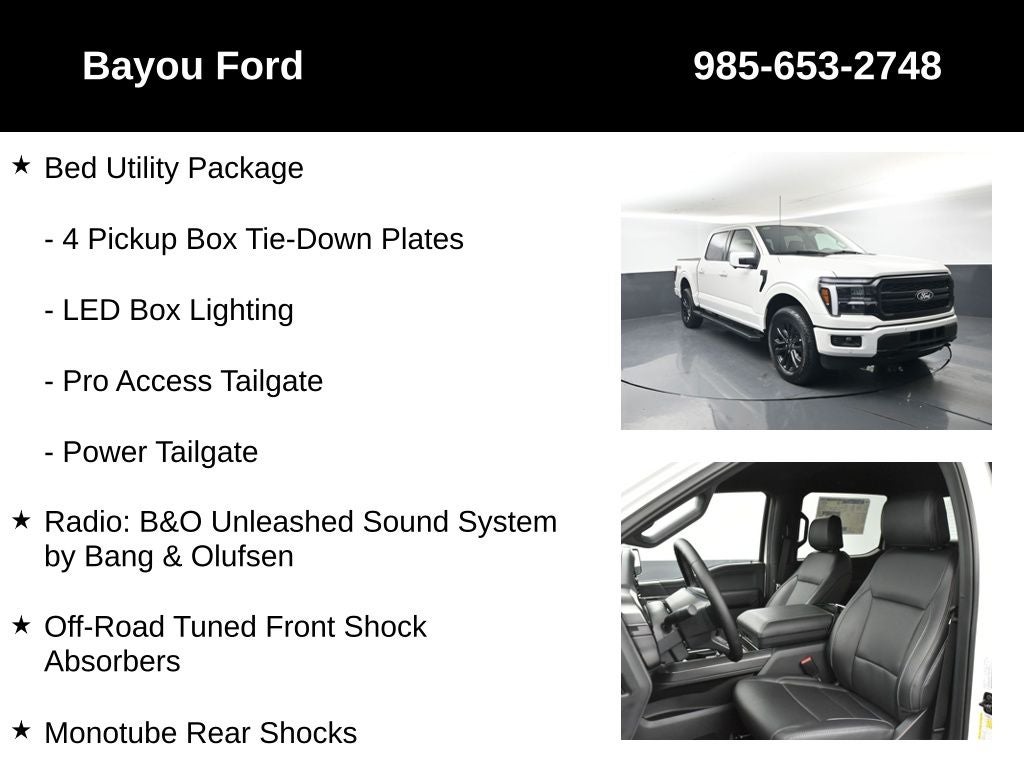 2025 Ford F-150 Lariat 501A