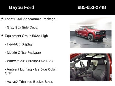2026 Ford F-150 Lariat 502A