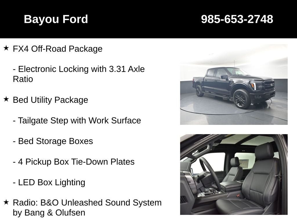 2026 Ford F-150 Lariat 502A