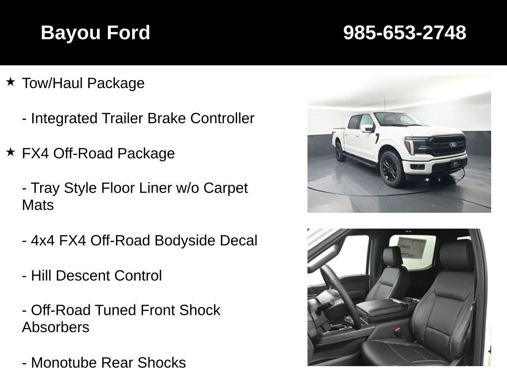 2025 Ford F-150 Lariat 502A