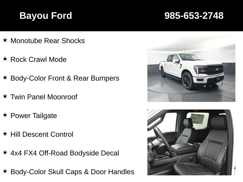 2025 Ford F-150 Lariat 502A