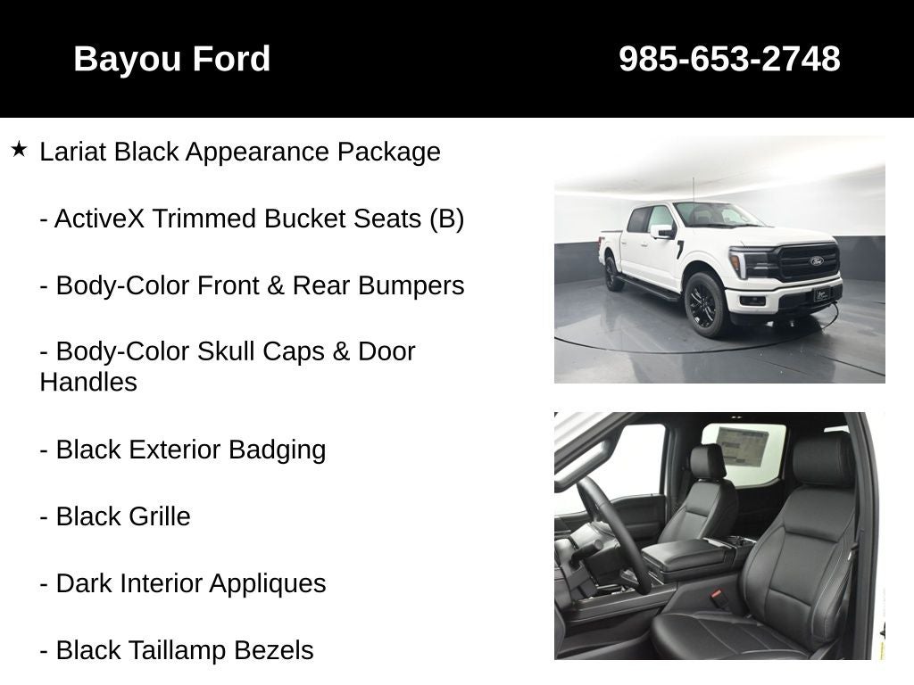 2025 Ford F-150 Lariat 502A