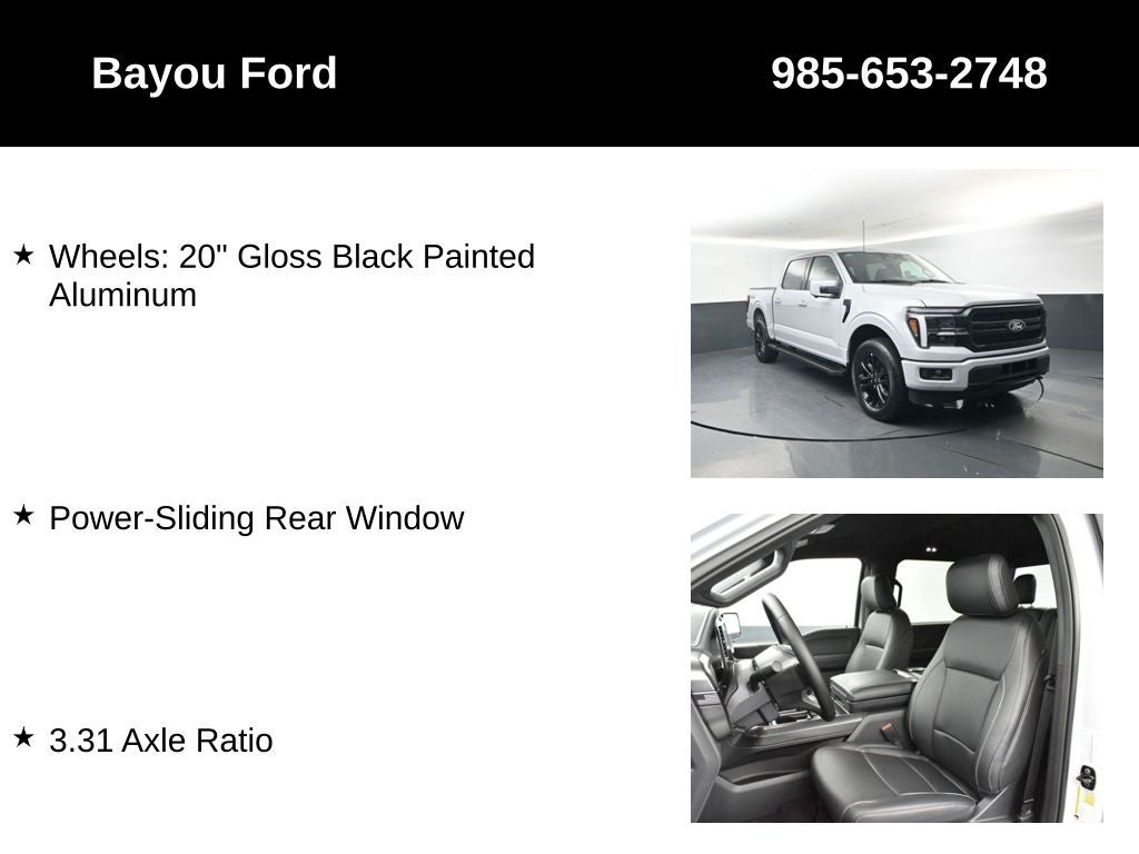 2025 Ford F-150 Lariat 502A