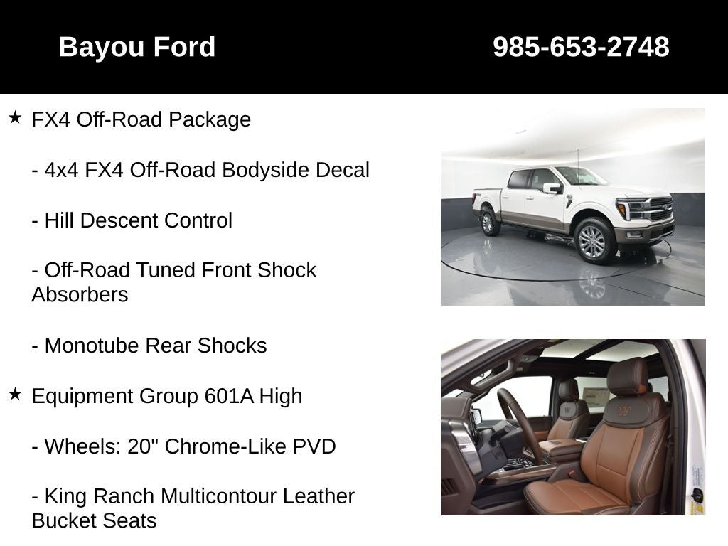 2026 Ford F-150 King Ranch 601A