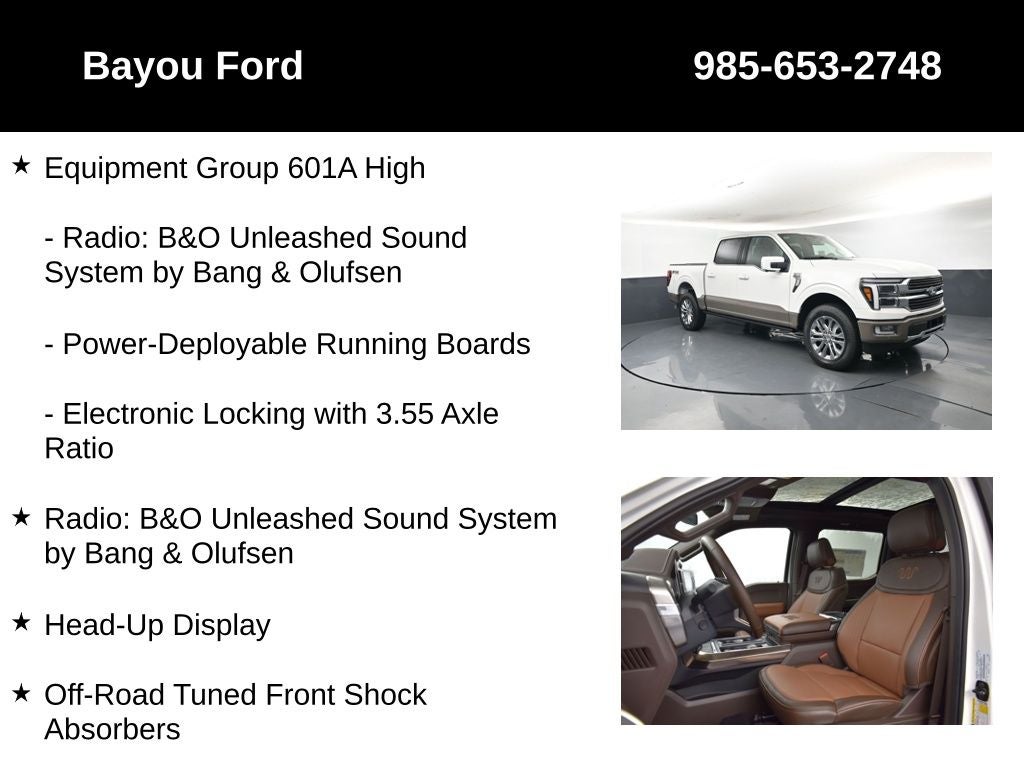 2026 Ford F-150 King Ranch 601A
