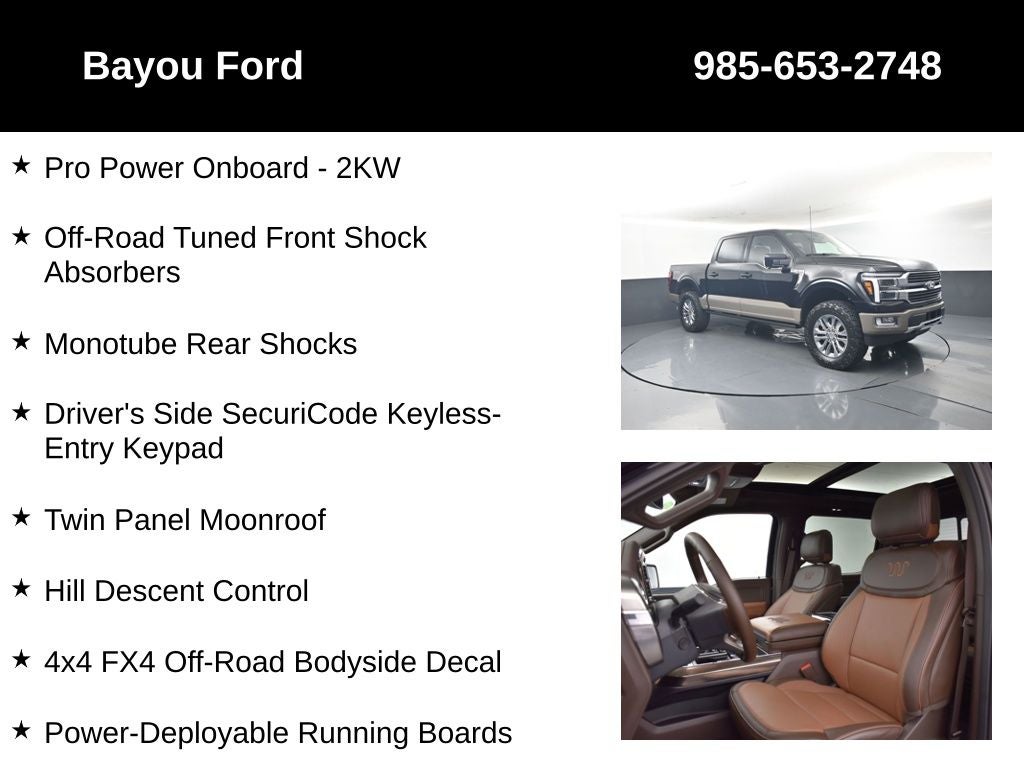 2026 Ford F-150 King Ranch 601A