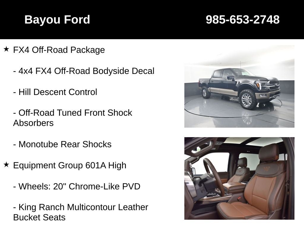 2026 Ford F-150 King Ranch 601A