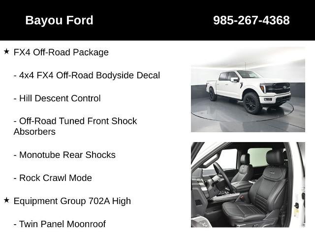 2025 Ford F-150 Platinum 702A