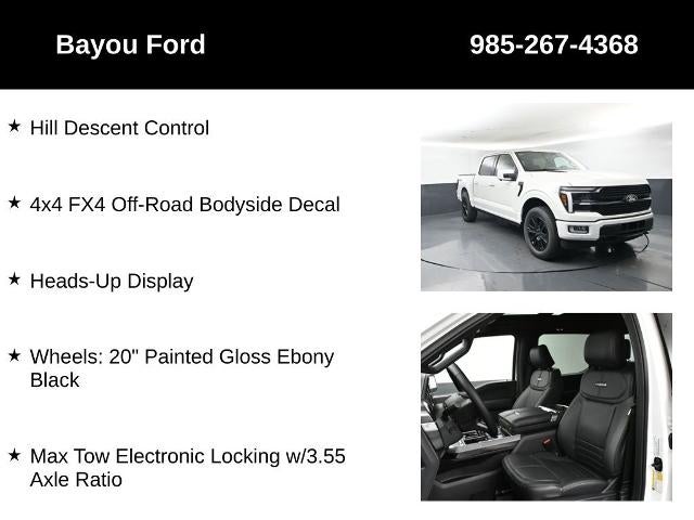 2025 Ford F-150 Platinum 702A