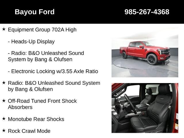 2025 Ford F-150 Platinum 702A