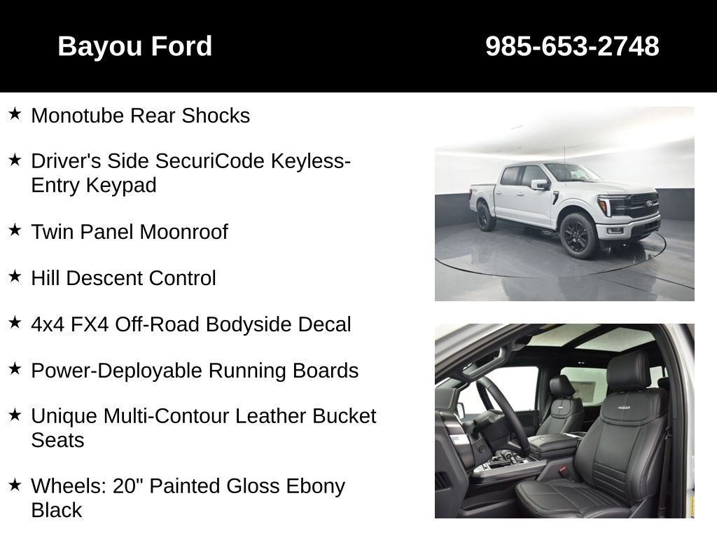 2026 Ford F-150 Platinum 702A