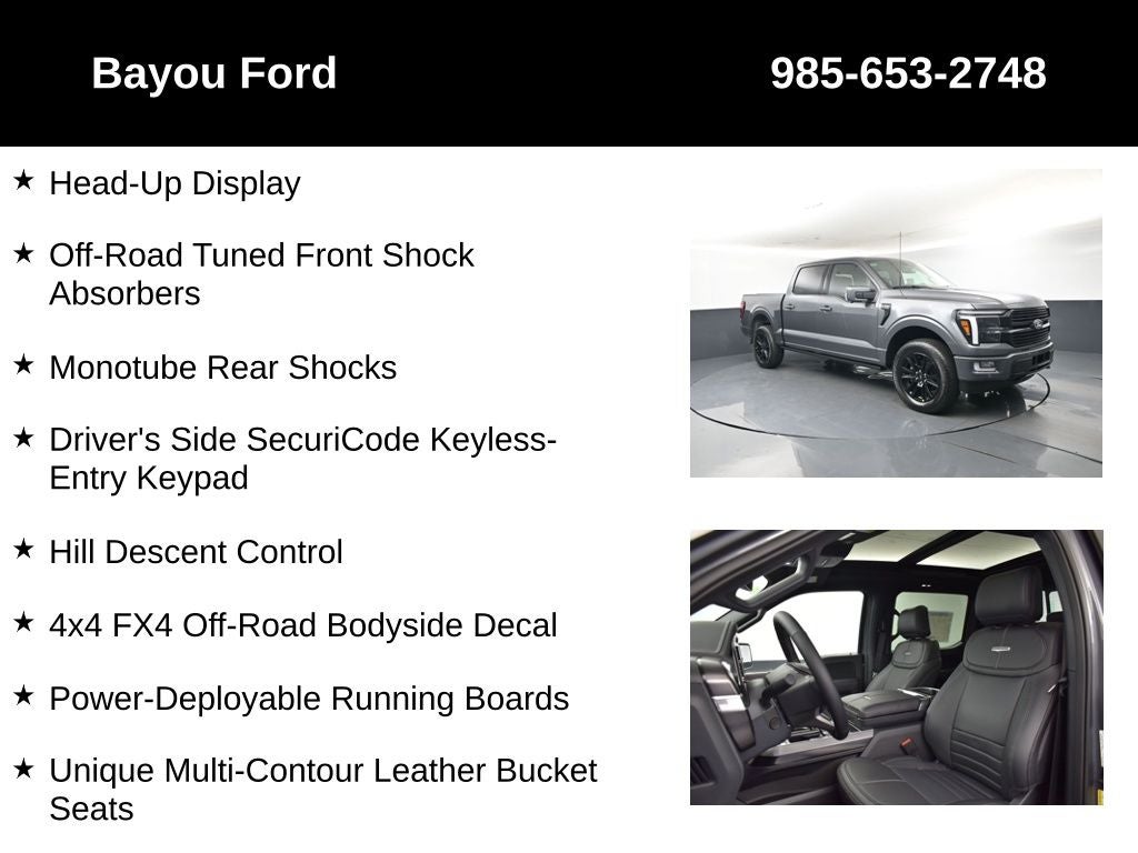 2026 Ford F-150 Platinum 702A