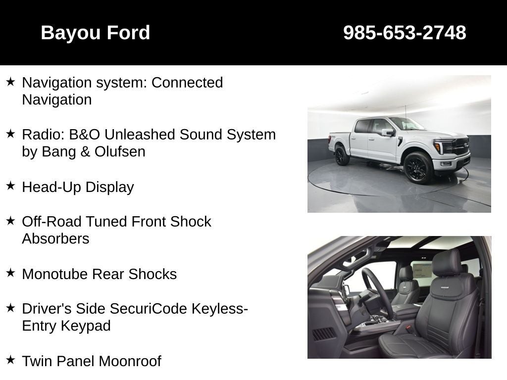 2026 Ford F-150 Platinum 702A