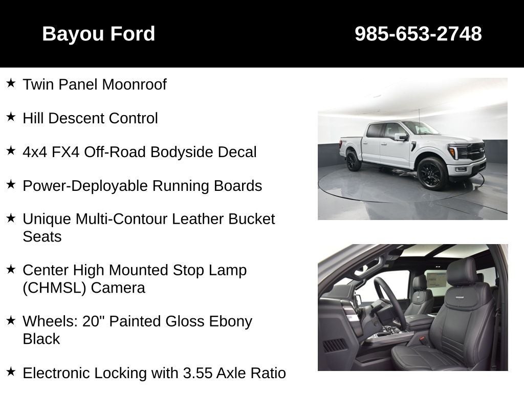 2026 Ford F-150 Platinum 702A