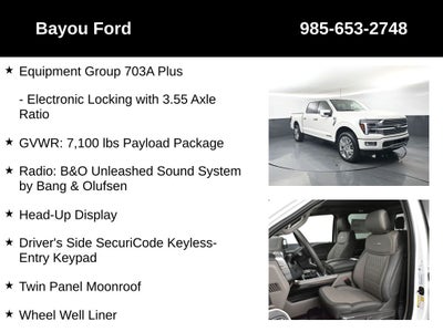 2026 Ford F-150 Platinum 703A