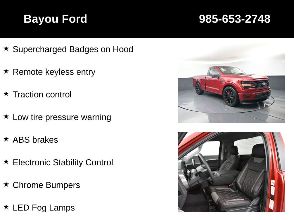 2025 Ford F-150 SCA Black Widow Supercharged