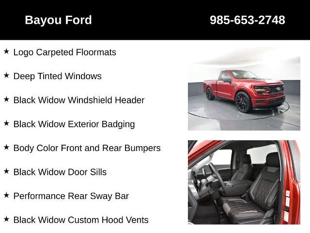 2025 Ford F-150 SCA Black Widow Supercharged