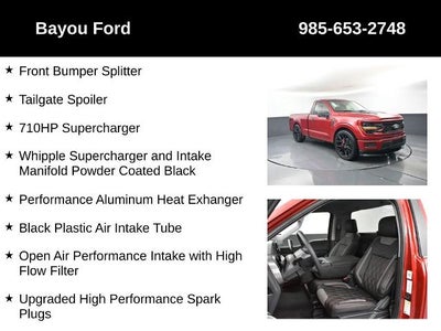 2025 Ford F-150 SCA Black Widow Supercharged