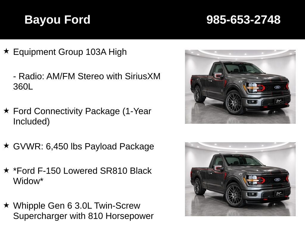 2026 Ford F-150 XL SR810