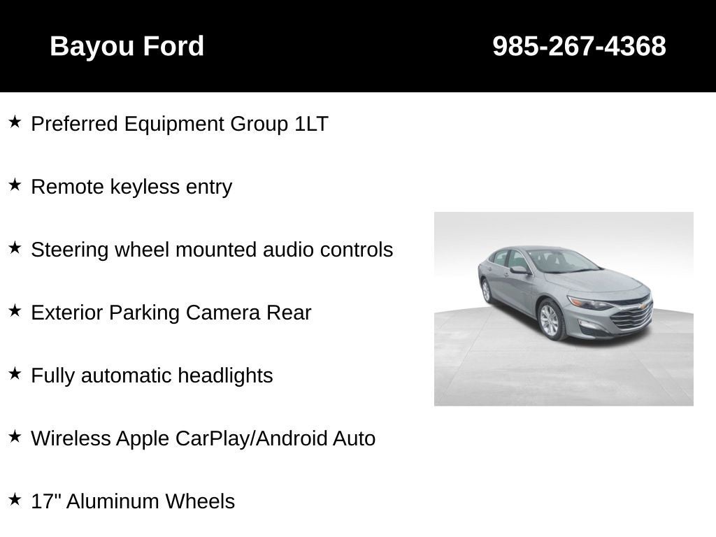 2025 Chevrolet Malibu LT 1LT