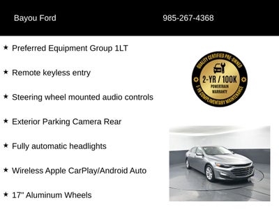 2025 Chevrolet Malibu LT 1LT