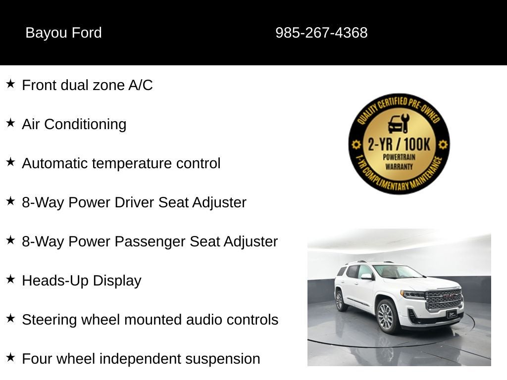 2023 GMC Acadia Denali