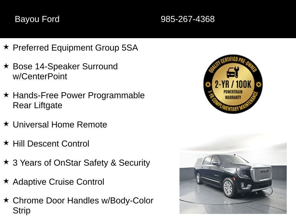 2023 GMC Yukon XL Denali