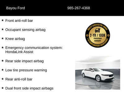 2023 Honda Accord LX