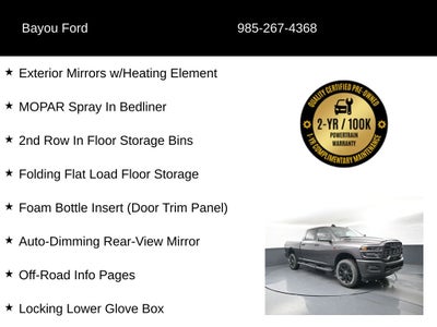 2025 RAM 2500 Big Horn