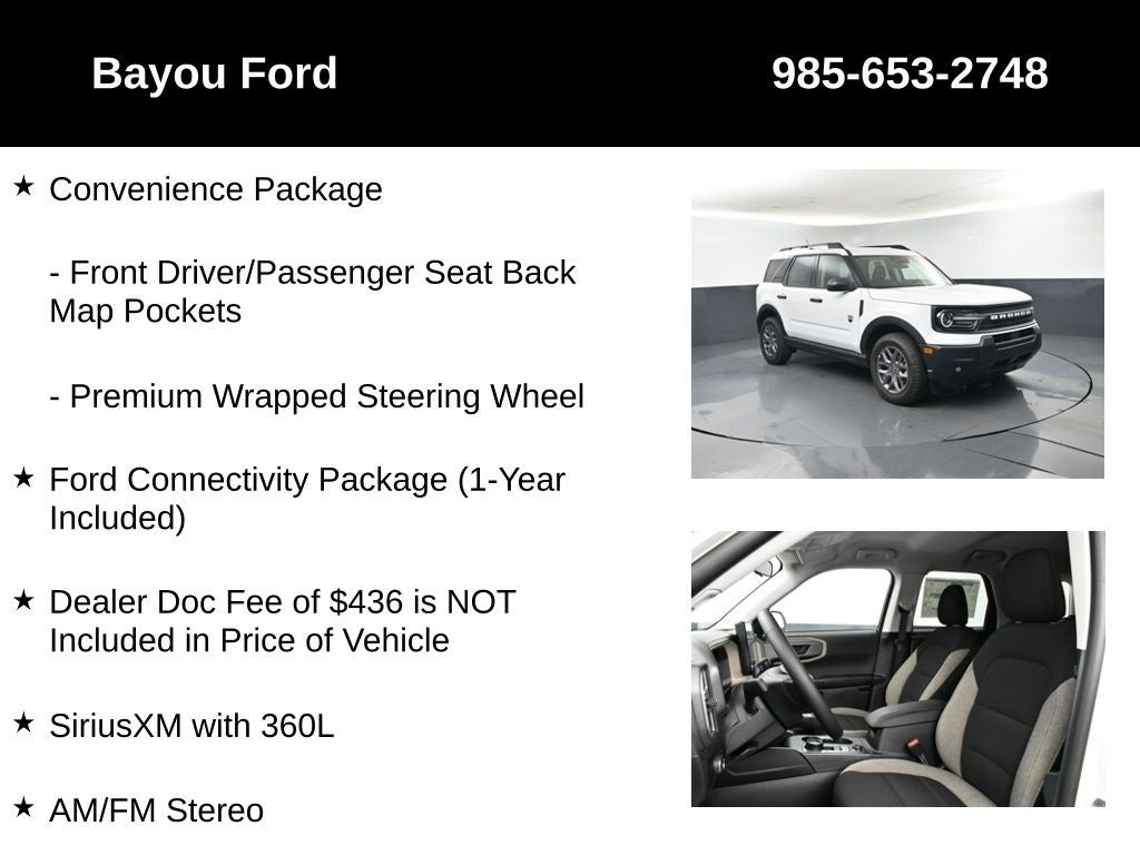 2026 Ford Bronco Sport Big Bend 200A