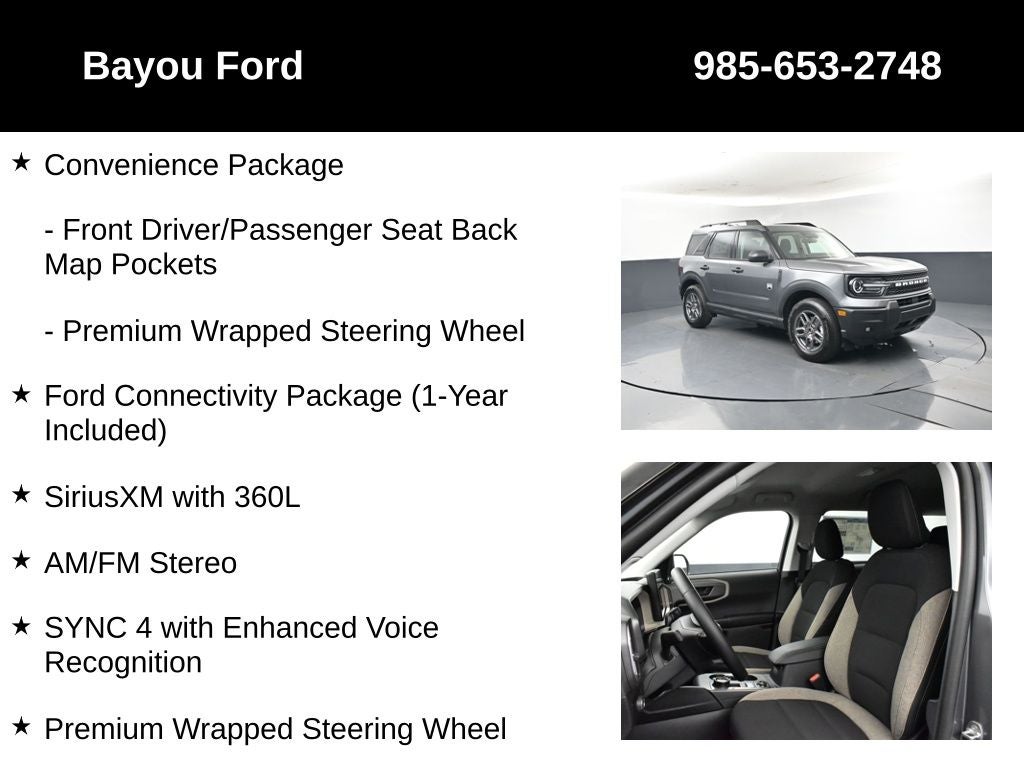 2026 Ford Bronco Sport Big Bend 200A